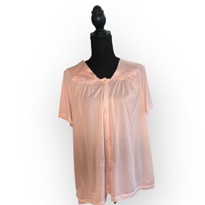 Vintage Vanity Fair Delicate Pink Sleep Top